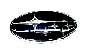 Image of Grille Emblem. Hood Emblem. Ornament SIX (Front). image for your 2009 Subaru Legacy   